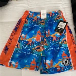 Flow Society shorts size XS/4-7 Neptune Water Park
